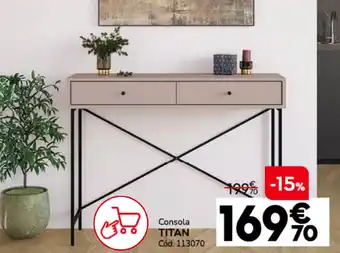 Conforama TITAN Consola oferta