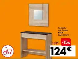 Conforama OXY Recibidor con Espejo oferta