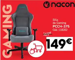 Conforama Nacon pcch-375 silla de gaming oferta