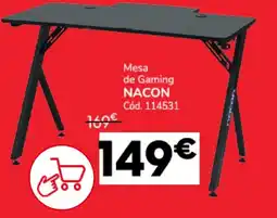 Conforama NACON Mesa de Gaming oferta