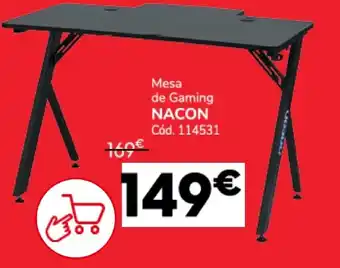Conforama NACON Mesa de Gaming oferta