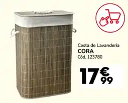 Conforama Cesta de lavandería cora oferta