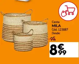 Conforama Cesta mila oferta