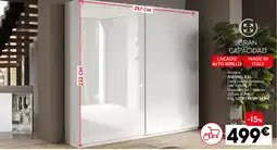 Conforama Armario swing xxl con 2 puertas correderas. oferta