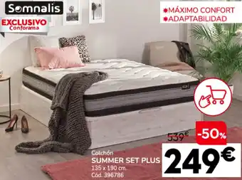 Conforama Somnalis exclusivo conforama oferta