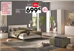 Conforama Conjunto de dormitorio completo napoli oferta