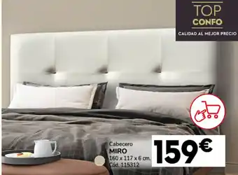 Conforama Cabecero miro oferta