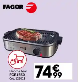 Conforama FAGOR Plancha Asar FGE1560 oferta