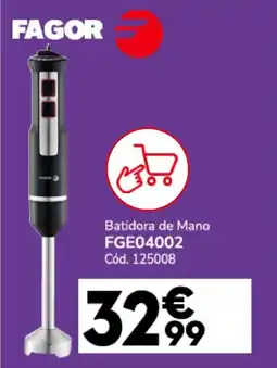 Conforama FAGOR Batidora de mano fge04002 oferta