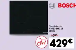 Conforama BOSCH Placa Inducción PVJ631HC1E oferta