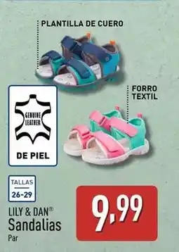 ALDI Lily & dan - sandalias oferta
