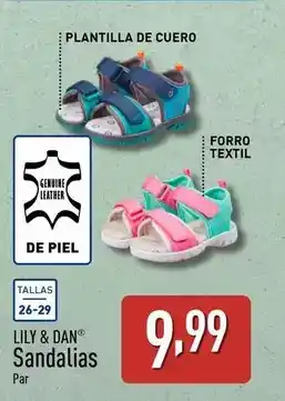 ALDI Lily & dan - sandalias oferta