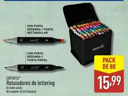 ALDI Expertiz - rotuladores de lettering oferta