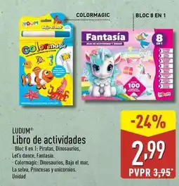 ALDI Ludum - libro de actividades oferta