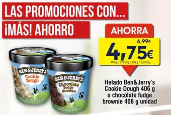 FROIZ Helado Ben & Jerry's Cookie Dough oferta