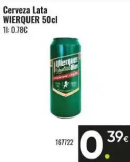 Family Cash WIERQUER Cerveza Lata oferta
