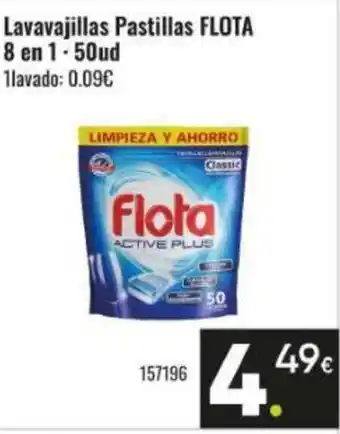 Family Cash FLOTA Lavavajillas Pastillas 8 en 1-50ud oferta
