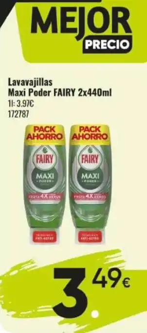 Family Cash FAIRY Lavavajillas Maxi Poder oferta