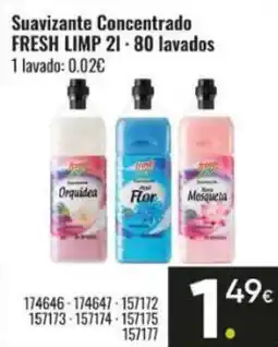 Family Cash FRESH LIMP Suavizante Concentrado 21-80 lavados oferta