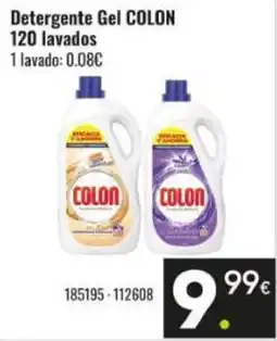 Family Cash COLON Detergente Gel 120 lavados oferta