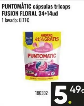 Family Cash PUNTOMÀTIC cápsulas tricaps FUSION FLORAL 34+14ud oferta