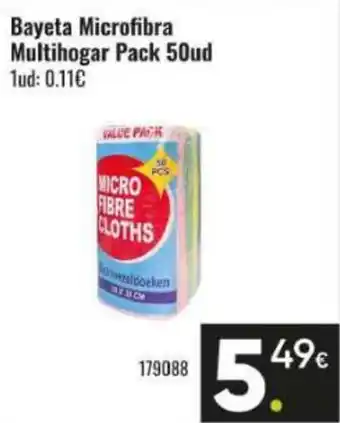 Family Cash Bayeta Microfibra Multihogar Pack 50ud oferta