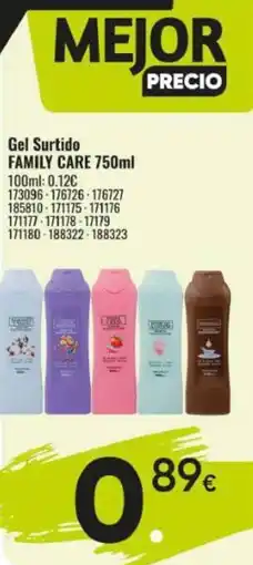 Family Cash Gel surtido family care oferta