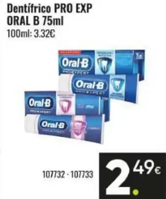 Family Cash ORAL B Dentifrico pro exp oferta