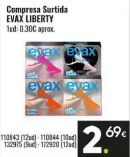 Family Cash EVAX Compresa surtida Liberty oferta