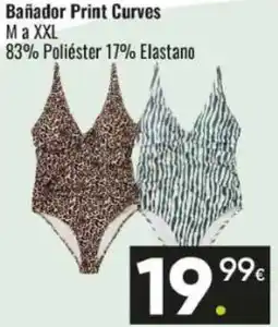 Family Cash Bañador Print Curves oferta