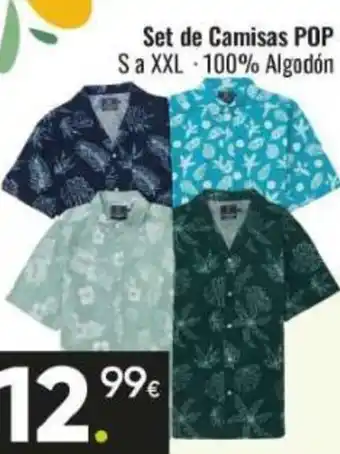 Family Cash Set de Camisas POP oferta