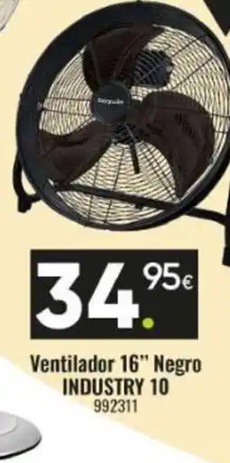 Family Cash Ventilador 16" negro industry oferta
