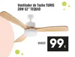 Family Cash Ventilador de techo turis 28w 52" tequio oferta