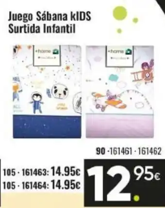 Family Cash Juego sábana kids surtida infantil oferta