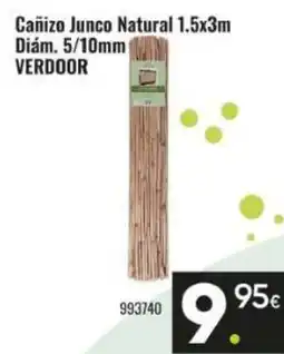 Family Cash VERDOOR Cañizo Junco Natural 1.5x3m Diám. 5/10mm oferta