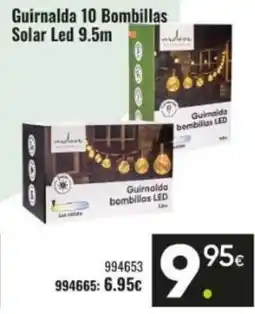 Family Cash Guirnalda 10 Bombillas Solar Led 9.5m oferta