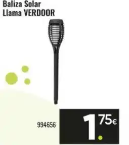 Family Cash VERDOOR Baliza Solar Llama oferta