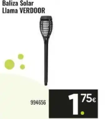 Family Cash VERDOOR Baliza Solar Llama oferta
