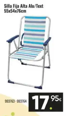 Family Cash Silla Fija Alta Alu/Text 55x54x76cm oferta
