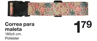 Zeeman Correa para maleta 180x5 cm oferta