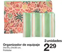 Zeeman Organizador de equipaje oferta