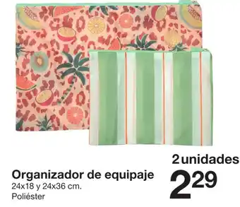 Zeeman Organizador de equipaje oferta