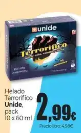 Unide Market Unide - helado terrorifico oferta