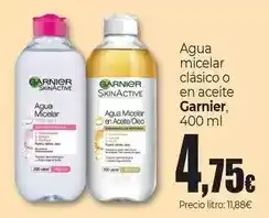 Unide Market Garnier - agua micelar clásico o en aceite oferta