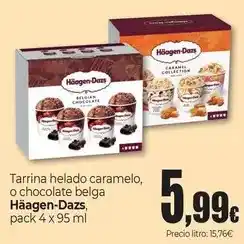 Unide Market Häagen-dazs - tarrina helado caramelo, chocolate belga, fruta o joys oferta