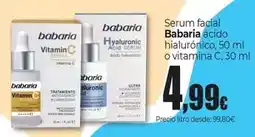 Unide Market Babaria - serum facial accido hialuronico oferta