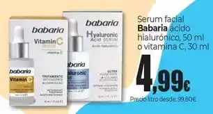 Unide Market Babaria - serum facial accido hialuronico oferta