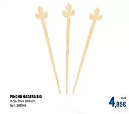 Makro Bio - pincho madera bio oferta