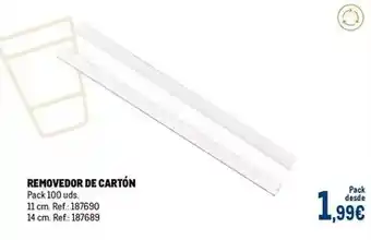 Makro Removedor de cartón oferta