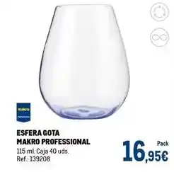 Makro Makro - esfera gota oferta